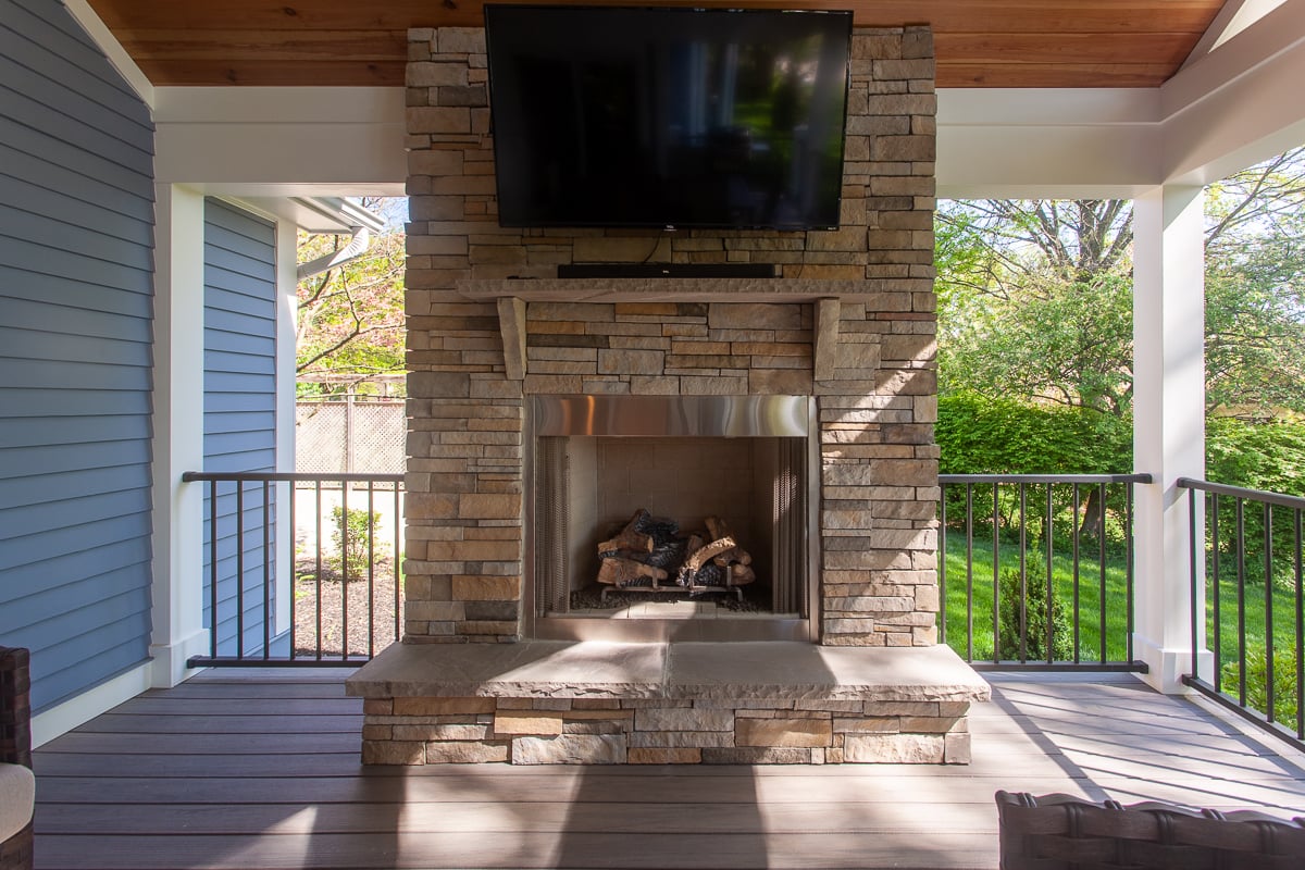 Cozy & Inviting Montgomery Covered Porch