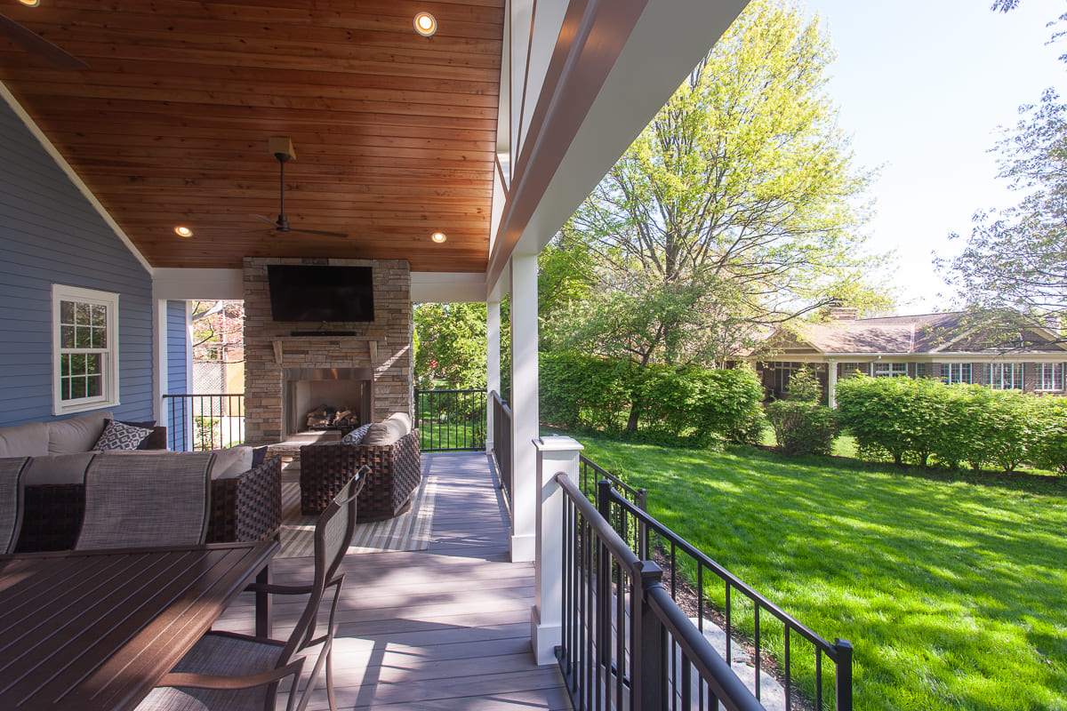 Cozy & Inviting Montgomery Covered Porch