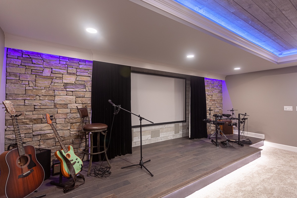 An Anderson Family-Friendly Basement Transformation