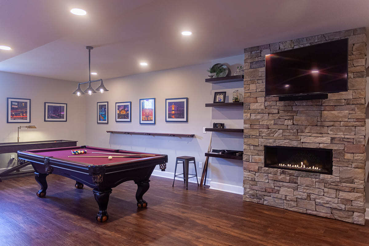 An Anderson Family-Friendly Basement Transformation