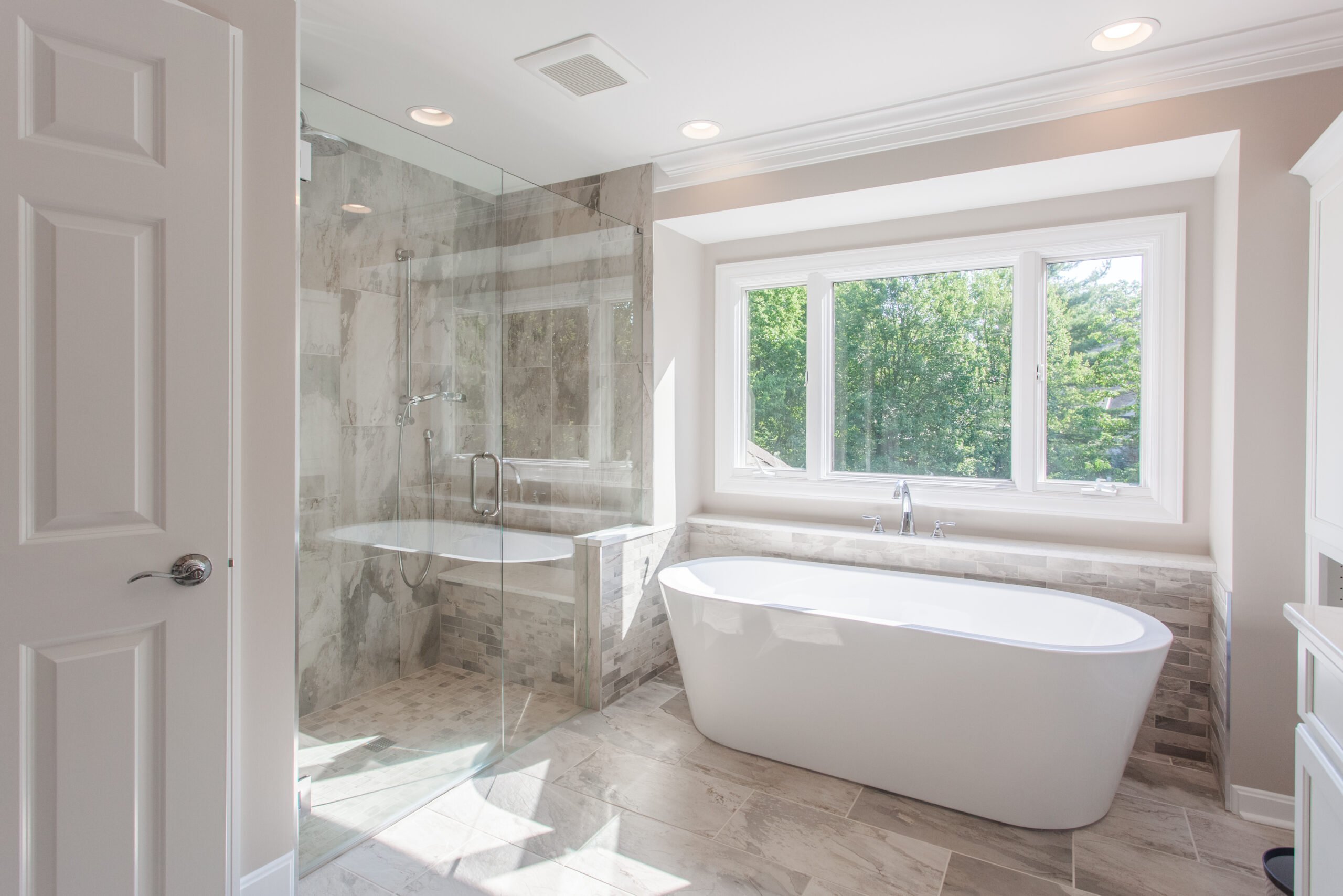 Luxurious & Lovely Montgomery Master Bath
