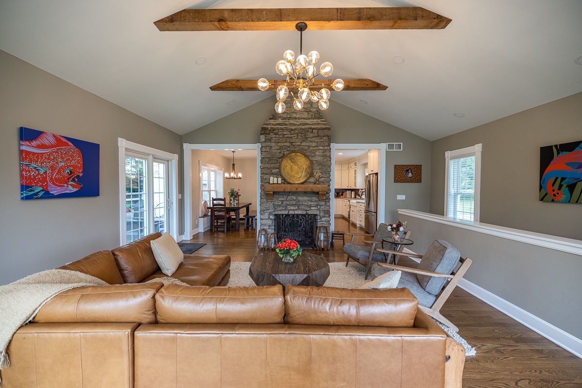 Preserving And Upgrading A Historic Fort Mitchell Kitchen And Great