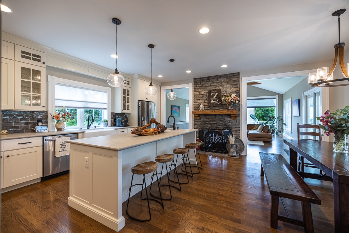 Farmhouse Kitchen Remodel by Legacy Builders Group project photo