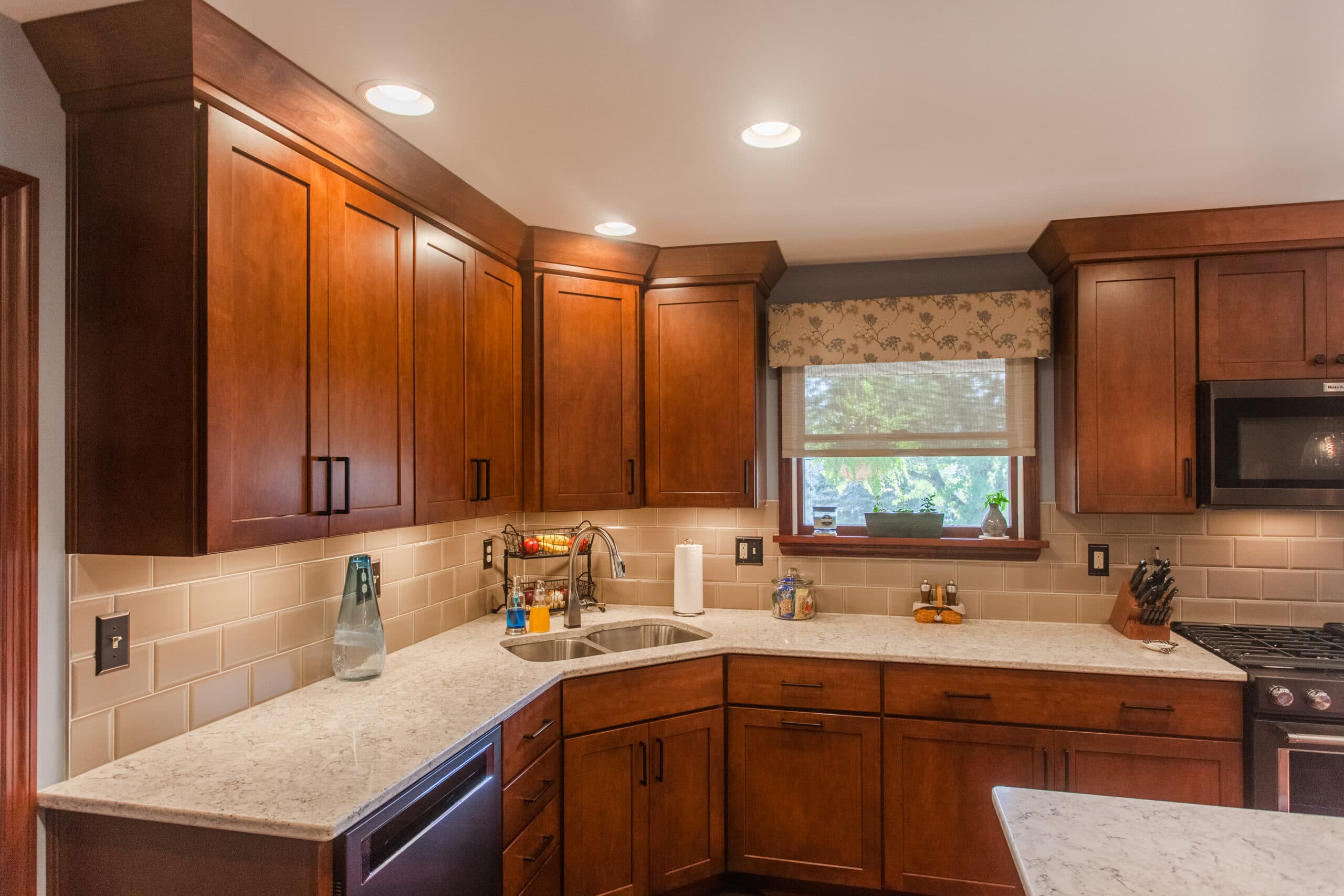 Storage And Seating In A Mt. Washington Kitchen