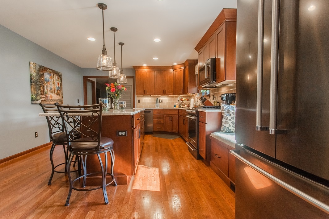 Storage And Seating In A Mt. Washington Kitchen