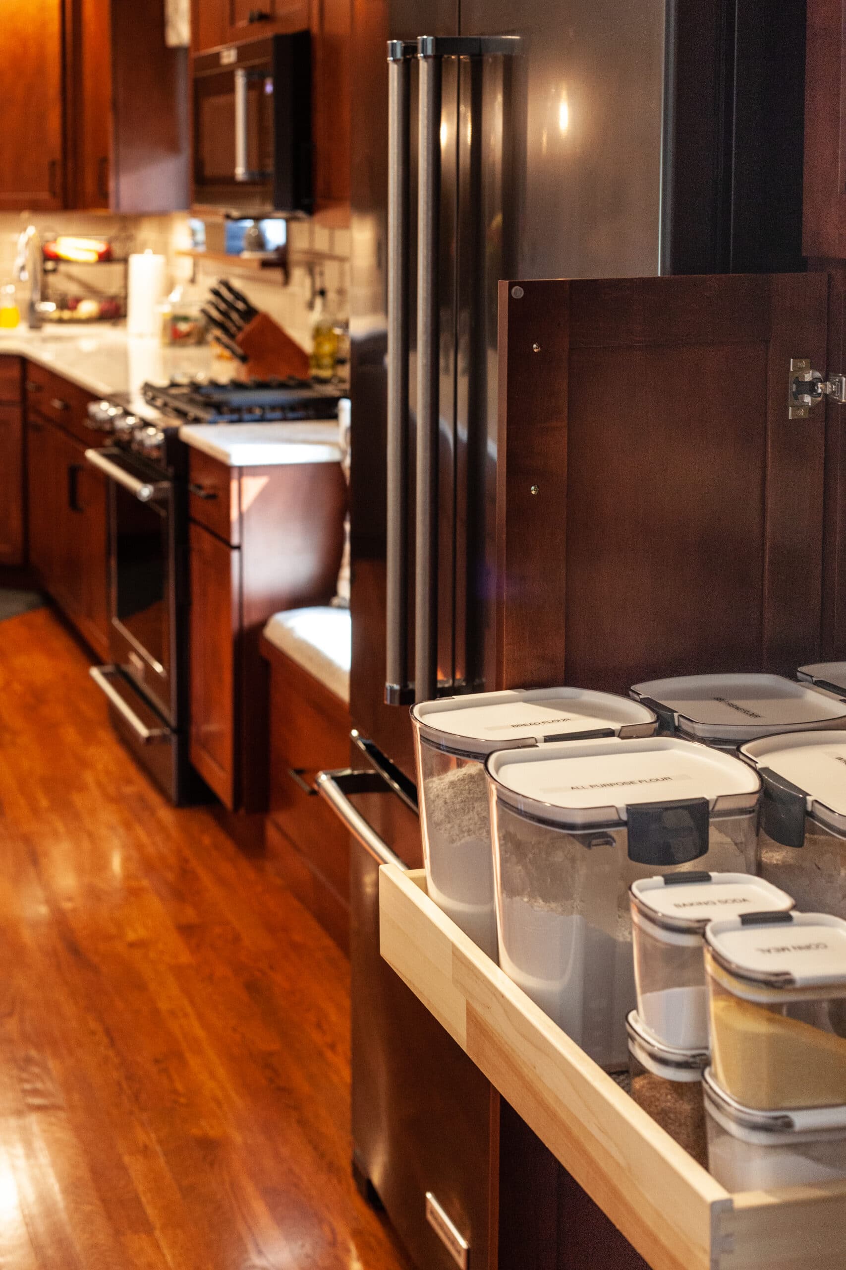 Storage And Seating In A Mt. Washington Kitchen