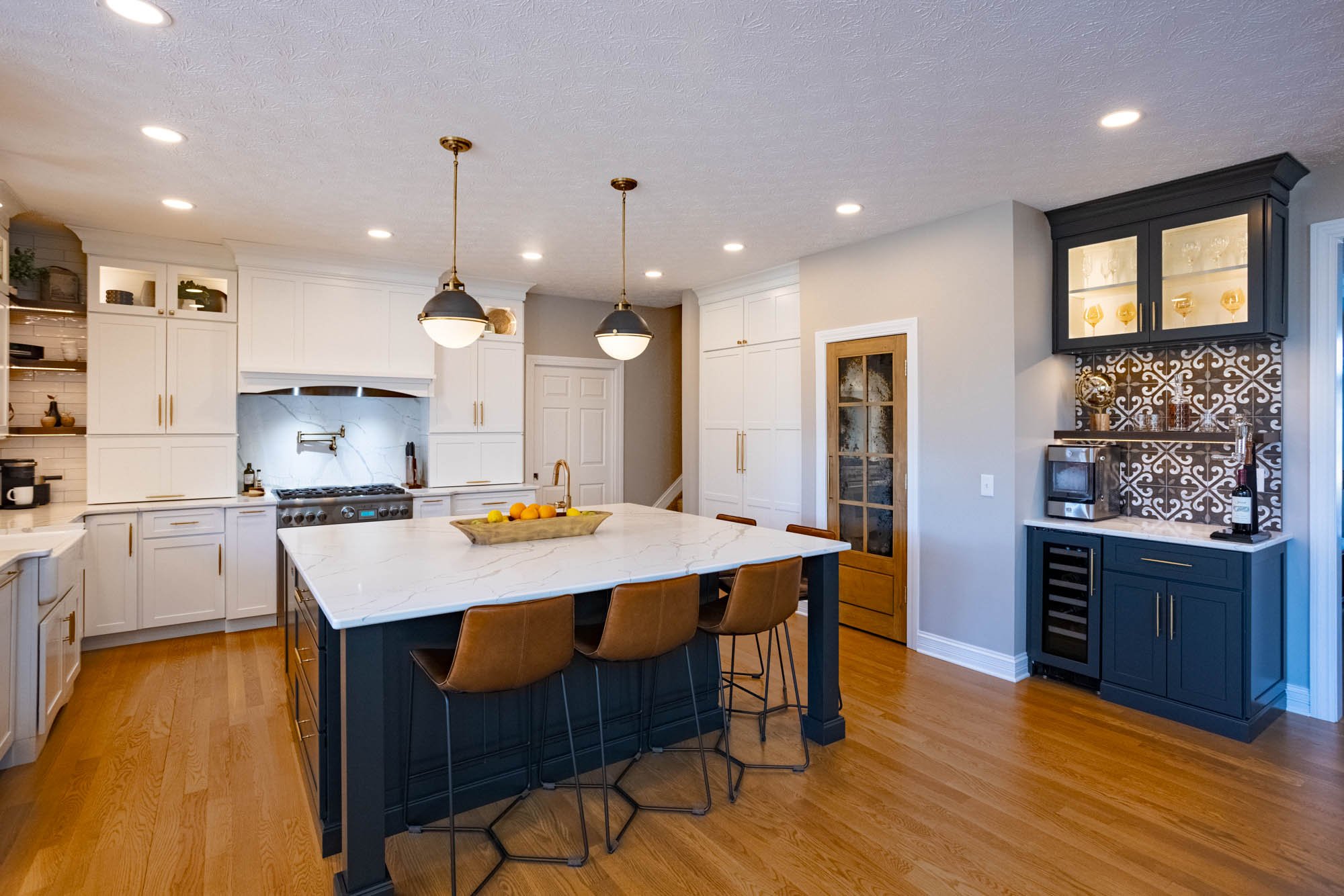 Stunning, Bright & Practical Liberty Township Kitchen