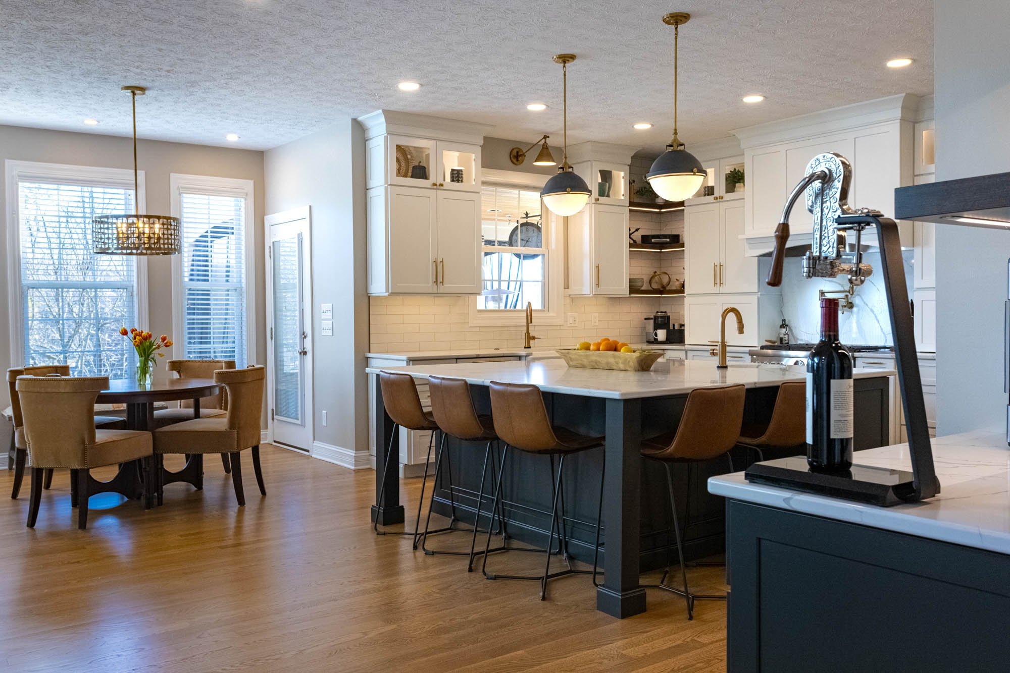 Stunning, Bright & Practical Liberty Township Kitchen