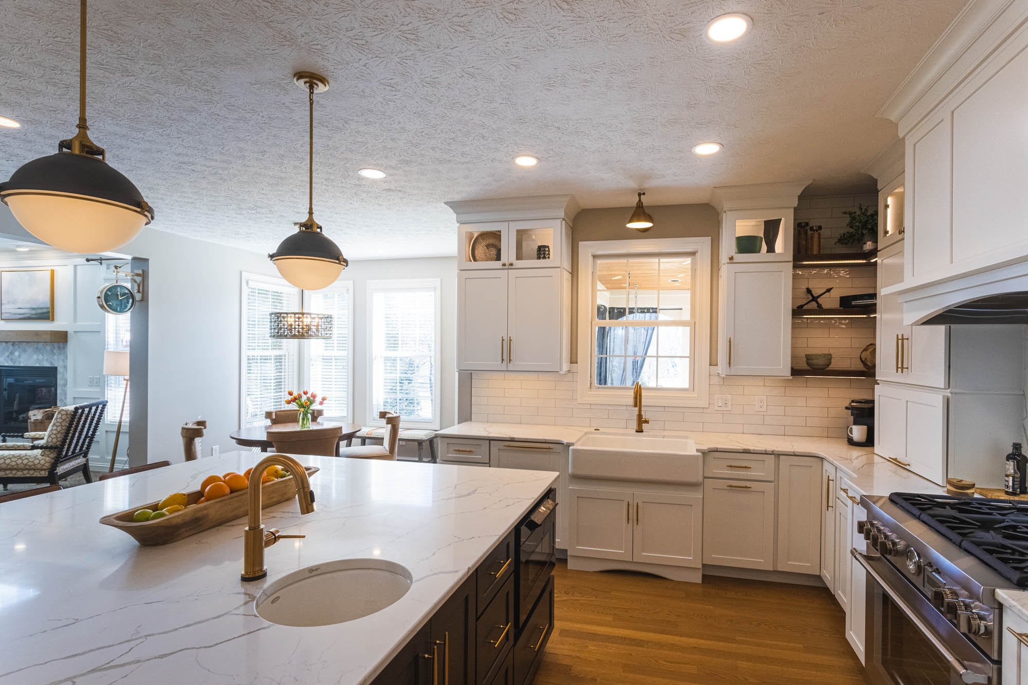 Stunning, Bright & Practical Liberty Township Kitchen