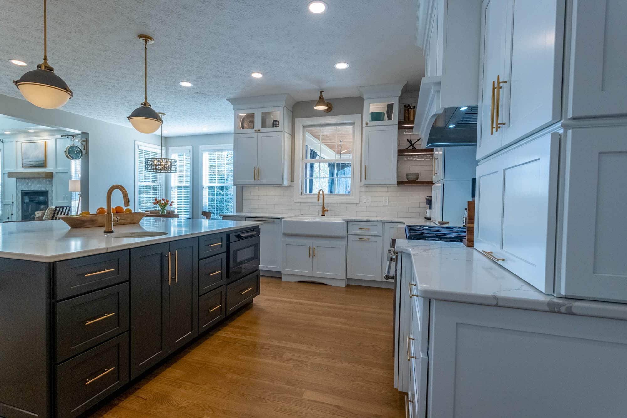Stunning, Bright & Practical Liberty Township Kitchen