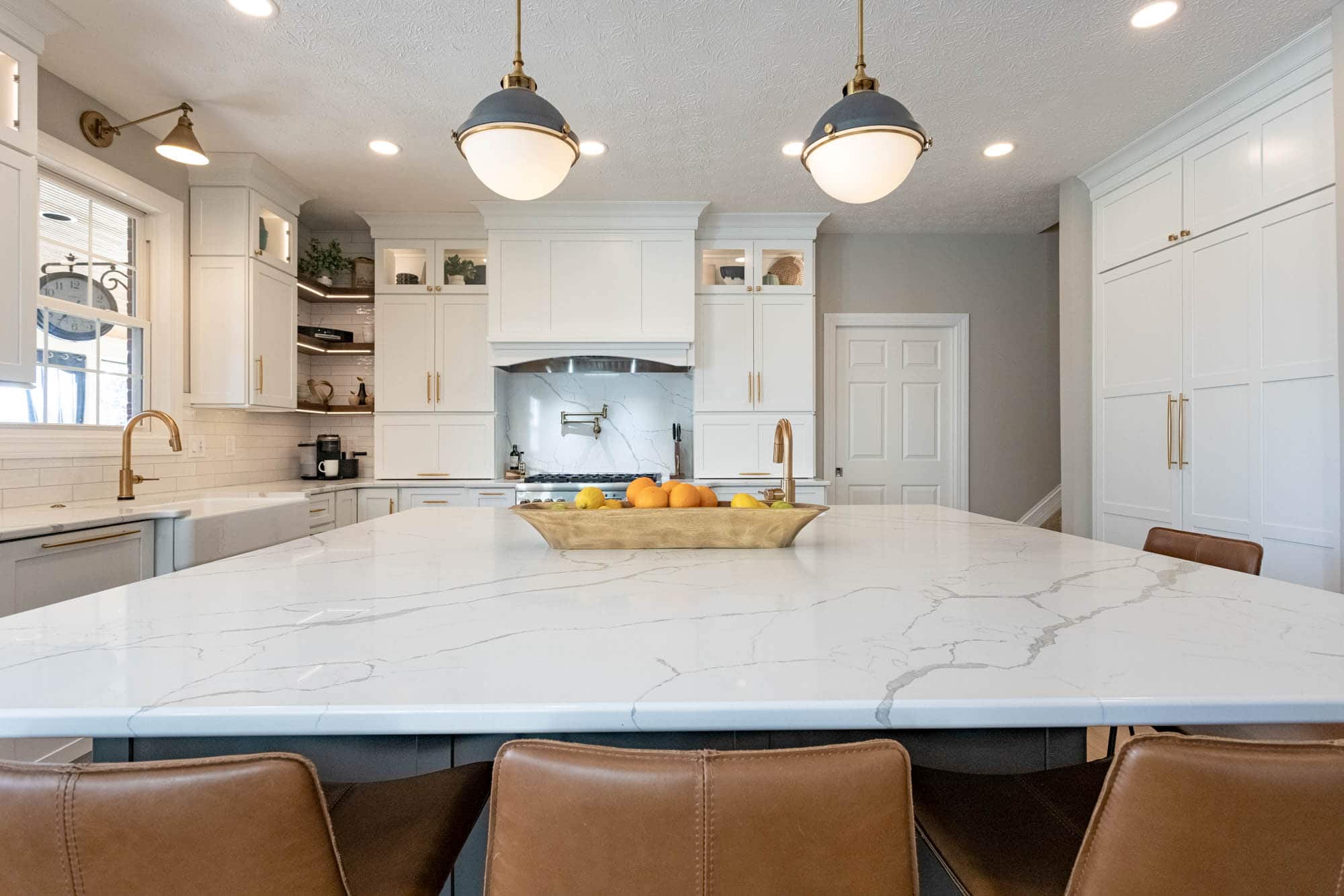 Stunning, Bright & Practical Liberty Township Kitchen