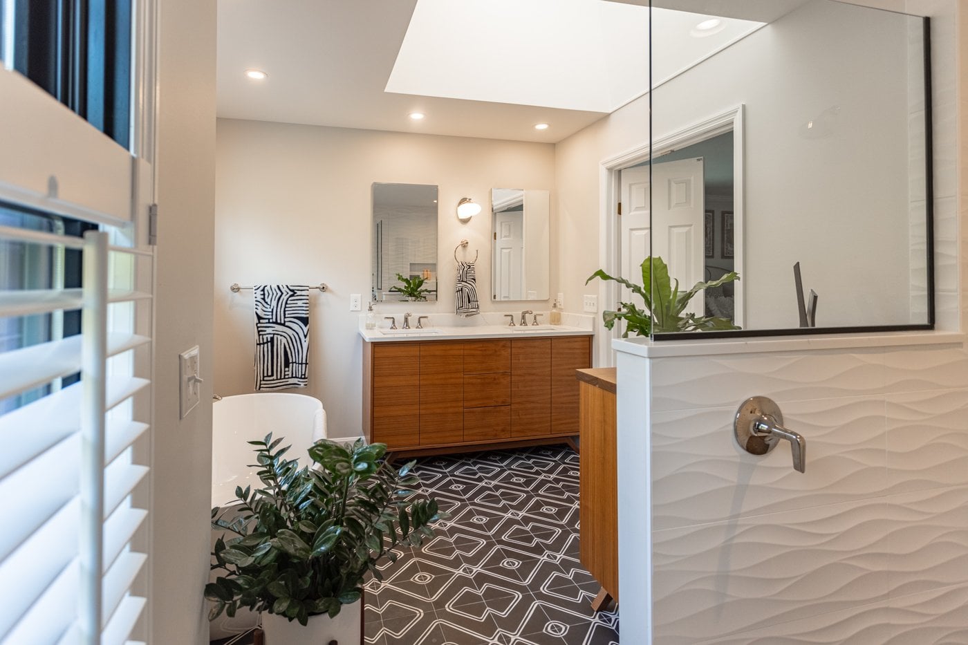 Project Spotlight - Mid-Century Modern Master Bath Remodel in Cincinnati